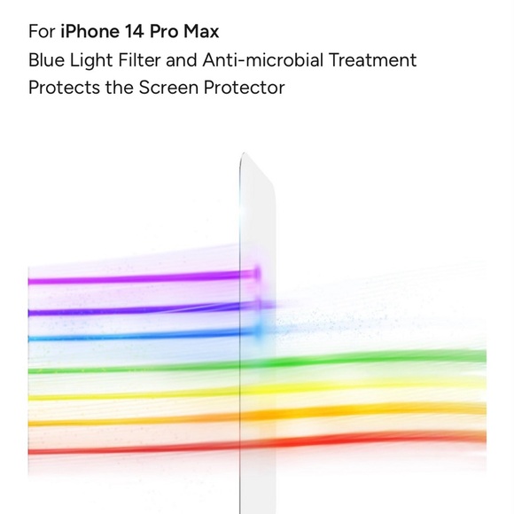 ZAGG iPhone 14 Pro Max (glass elite vision guard screen protector) NWT - Picture 7 of 13